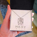 Custom Monogram Name Necklace