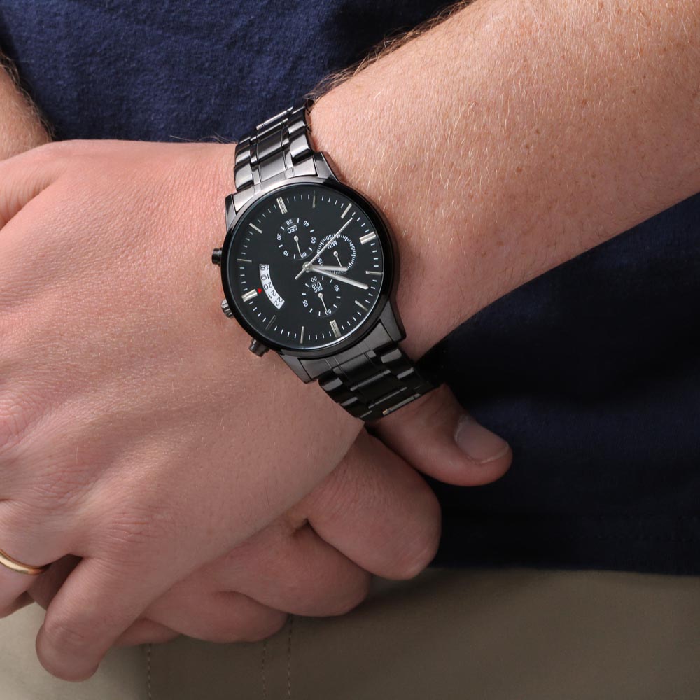 To My Grandson - I love You | Engraved Watch