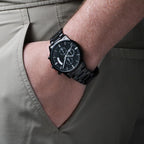 "I am the best STEPDAD" - Black Chronograph Watch