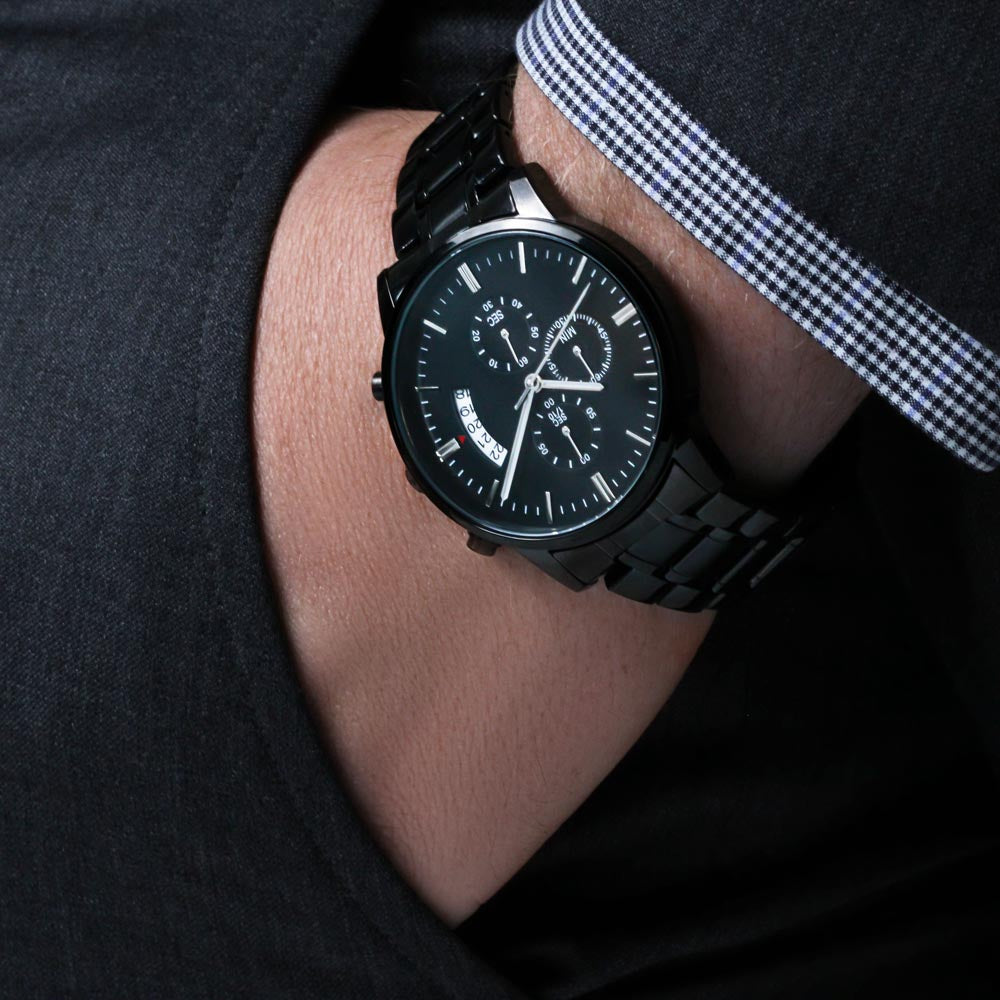 To My Grandson - I love You | Engraved Watch