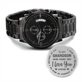 To My Grandson - I love You | Engraved Watch