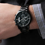 To my Son | I love you - Black Chronograph Watch