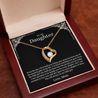 To My Daughter | Forever Love Necklace