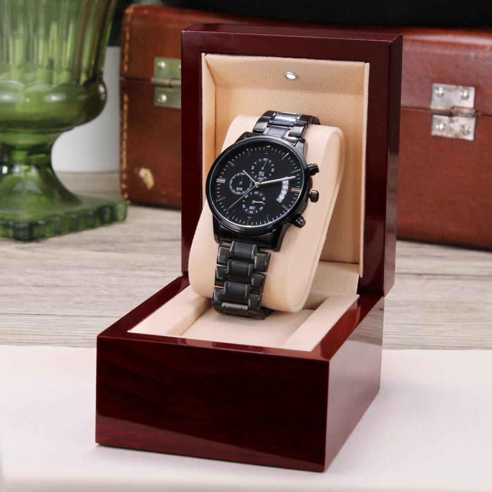 To My Son | Luxury Engraved Watch