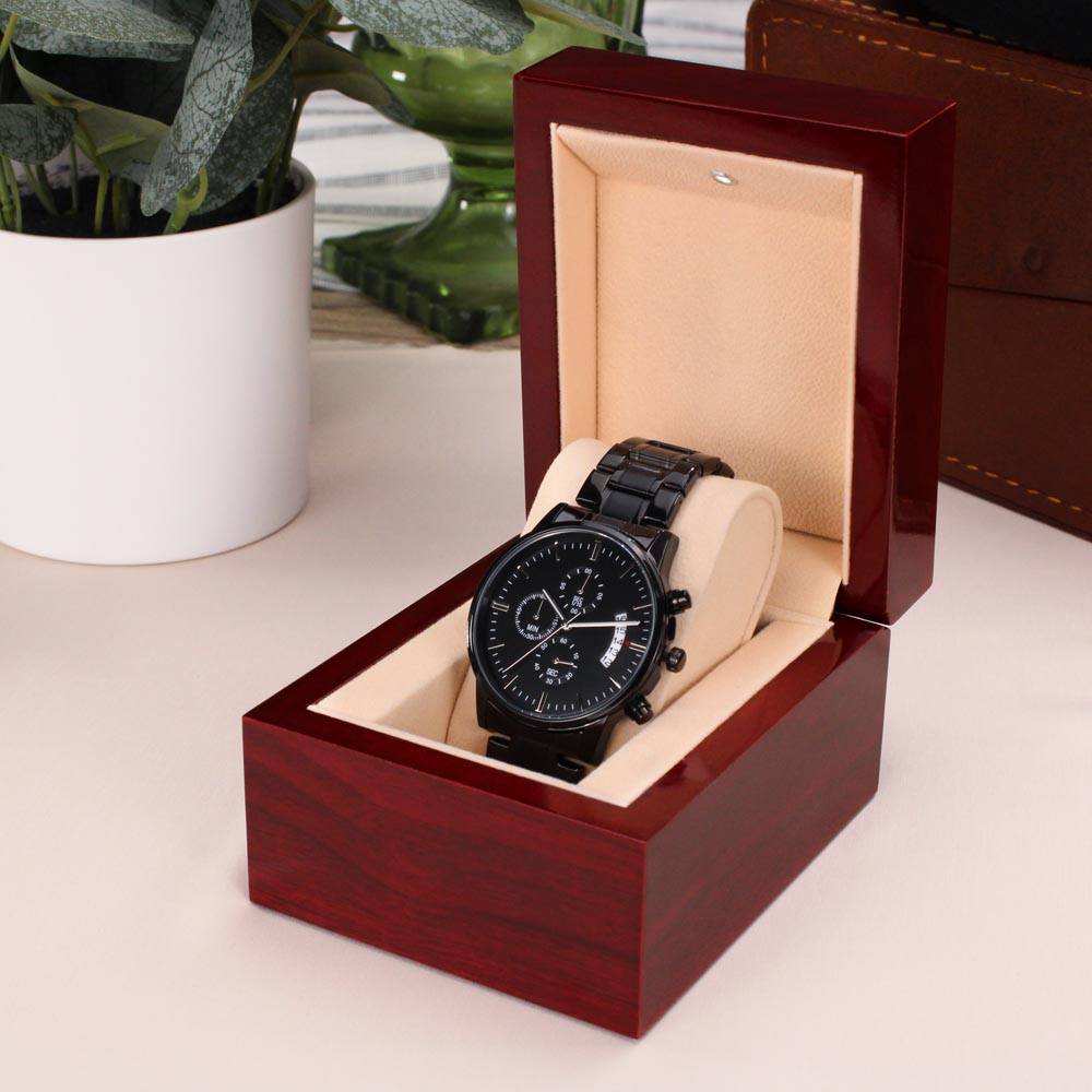 To My Grandson - I love You | Engraved Watch