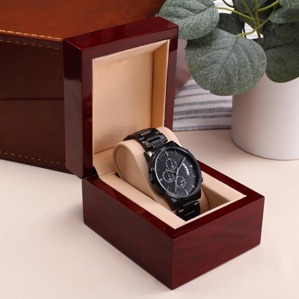To My Grandson - I love You | Engraved Watch