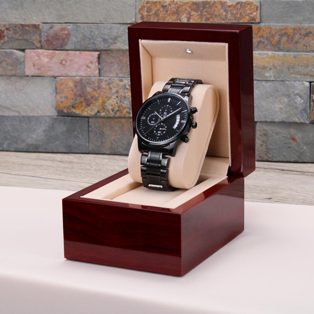 To My Son | Luxury Engraved Watch