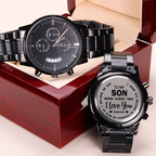 To My Son - I Love you | Engraved Watch