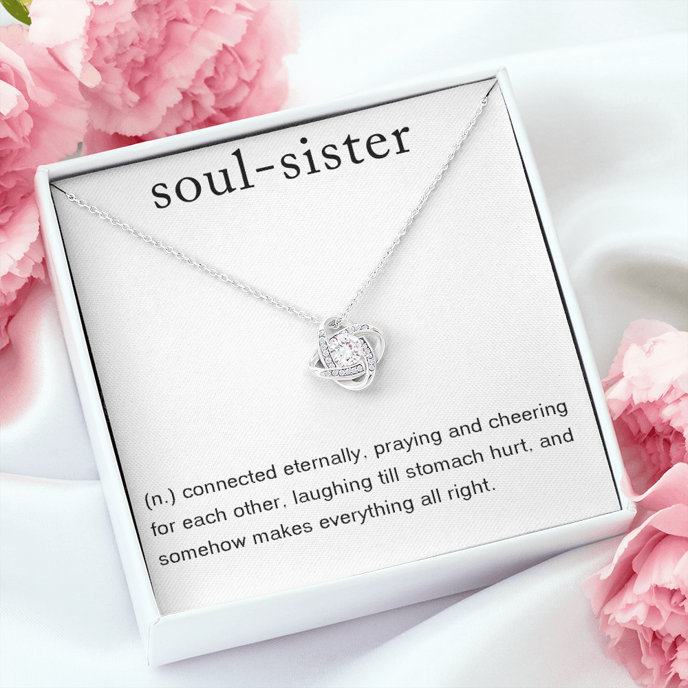 Soul Sister - Friendship Love Knot Necklace