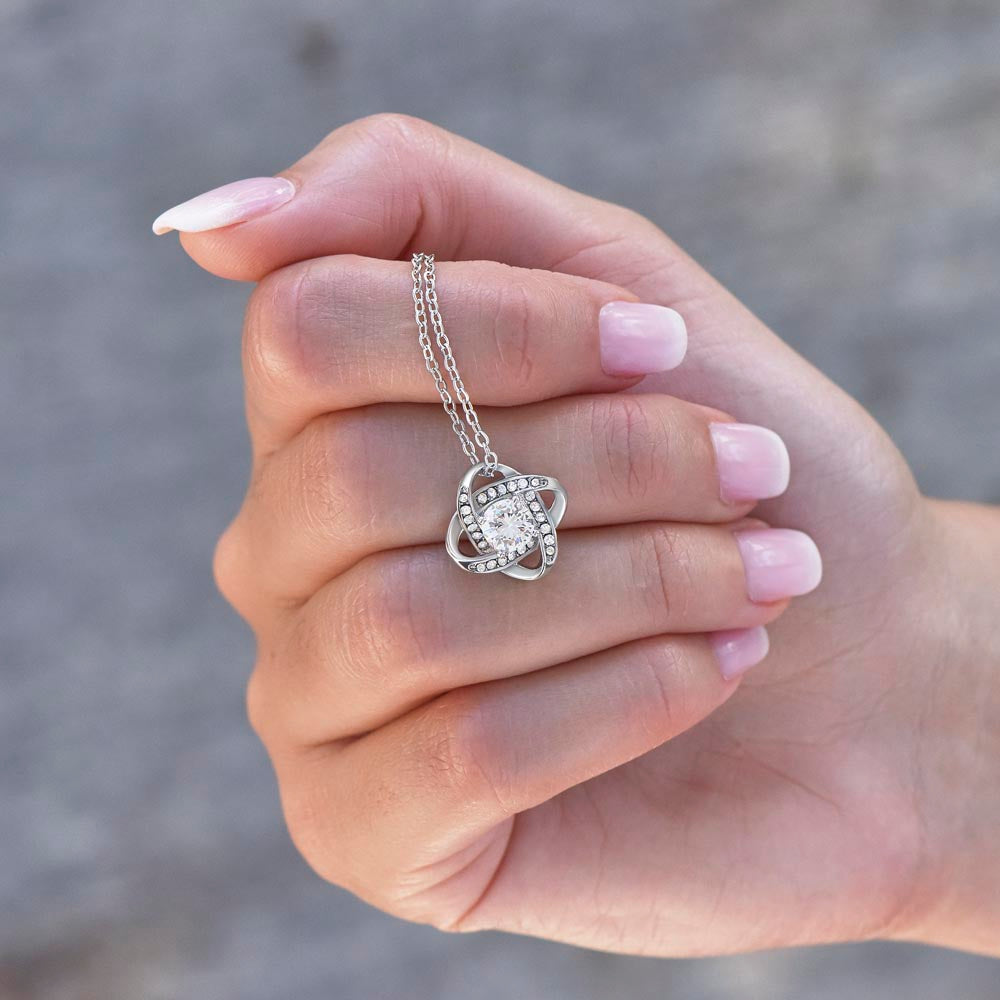 To My Daughter | Love Knot Necklace