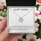 Soul Sister - Friendship Love Knot Necklace
