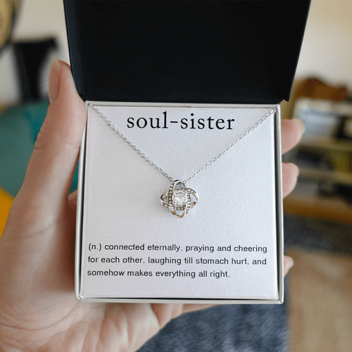 Soul Sister - Friendship Love Knot Necklace
