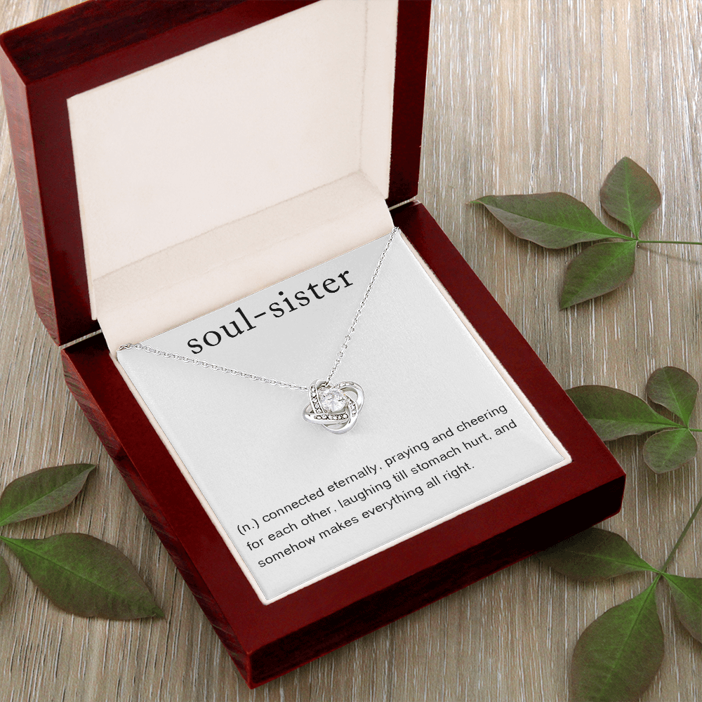 Soul Sister - Friendship Love Knot Necklace