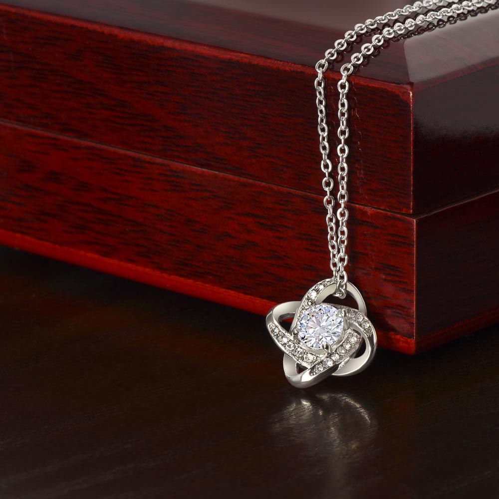 To My Daughter | Love Knot Necklace
