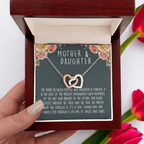 Mother Daughter | Interlocking Heart Necklace