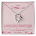 To My Daughter | Forever Love Necklace