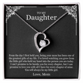 To My Daughter | Forever Love Necklace