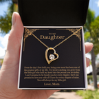 To My Daughter | Forever Love Necklace