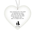 To My Daughter | Acrylic Heart Ornament