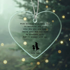 To My Daughter | Acrylic Heart Ornament