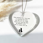 To My Daughter | Acrylic Heart Ornament